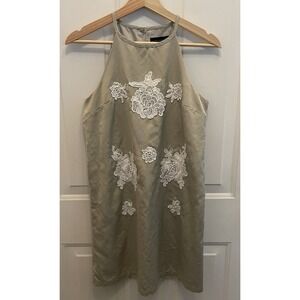 Victoria Beckham x‎ Target Ivory Lace Floral Applique Sundress Girls Size XL